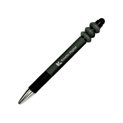 Fidget Spinner Soft Touch Stylus Metal Pen
