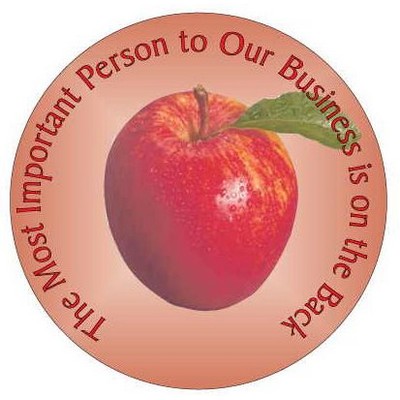 Apple Photo Hand Mirror (2½" Diameter)