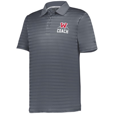 Russell Sideline Striped Polo