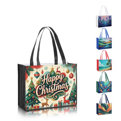Laminated Matte Non Woven Full Color Tote