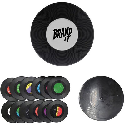 Full Color Vinyl Record Coaster