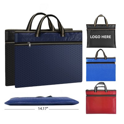 A4 Zipper Document Case Portfolio