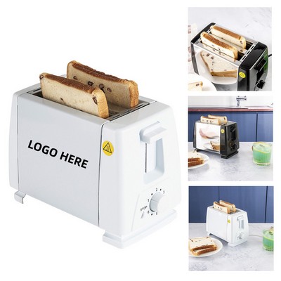 Sleek 2-Slice Stainless Steel Toaster