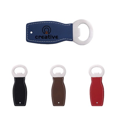 Leatherette Bottle Opener