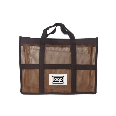 Polyester Mesh Beach Storage Bag