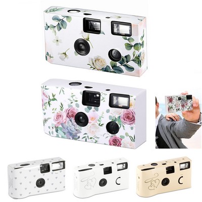 Disposable Camera with Flash 27 Exposures