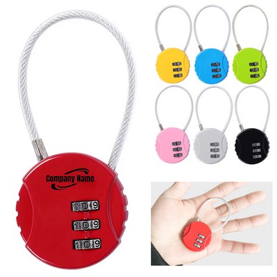 Anti-theft Combination Code Wire Lock