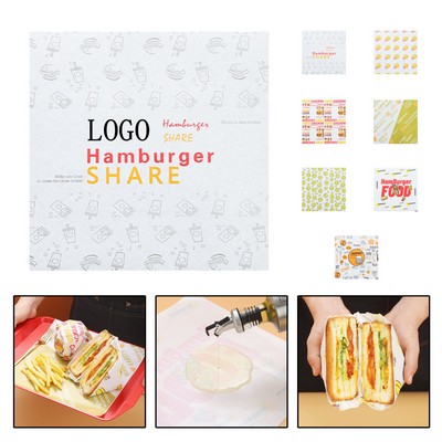 Oil-Proof Sandwich & Burger Wrap