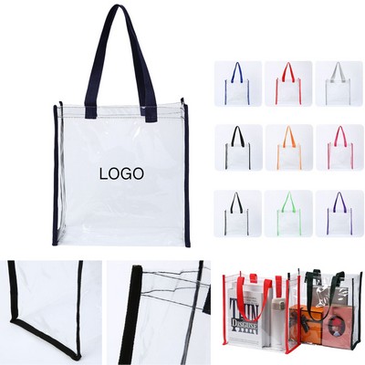 Transparent PVC Tote Bag