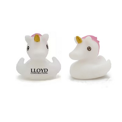 Rubber Unicorn Bath Toy