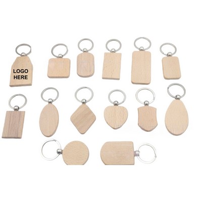 Beech Wood Key Chain