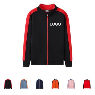 Color-Block Fleece-Lined Hoodie