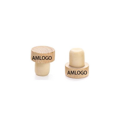 Natural Beechwood Wine Stopper Cork