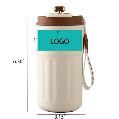 15oz Smart Temperature Display Doubble Wall Insulated Coffee Cup