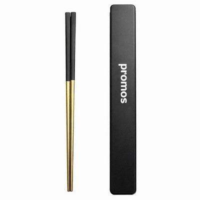 Stainless Steel Chopsticks With Case