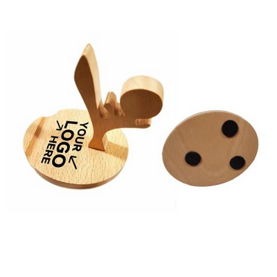 Kung Fu Wood Cell Phone Stand