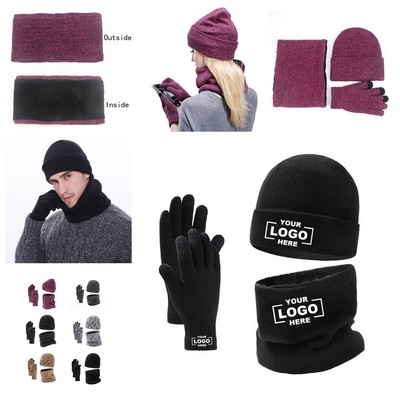 Hat Scarf Gloves Set