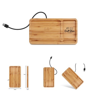 Wooden Wireless Charging Pad