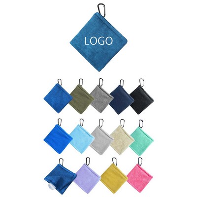 Golf Ball Cleaning Microfiber Towel