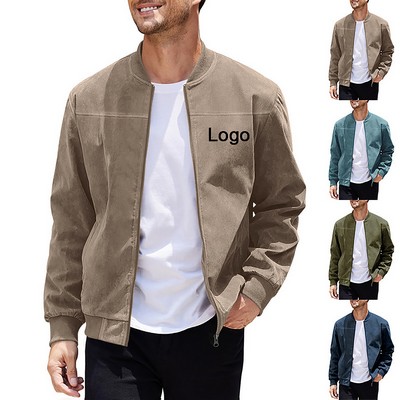 Men's Casual Varsity Jacket