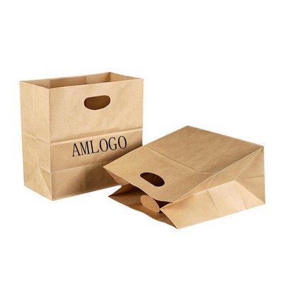 Personalized 70Gsm Kraft Die-Cut Handle Laminated Tote Bag