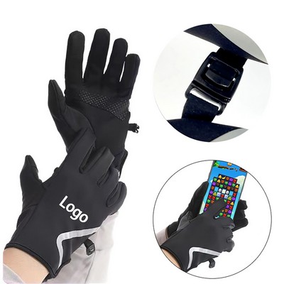 Fleece Lined Thermal Touchscreen Outdoor Gloves