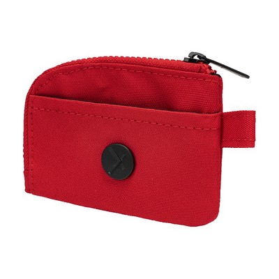 NorthX - The Zippered Card Pouch w/ Clip - 600D RPET
