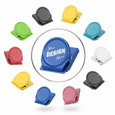 Magnetic Metal Note Clip