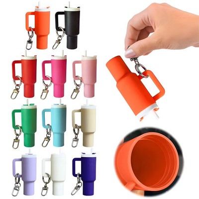 Detachable Mini Tumbler Cup Keychain Pendant