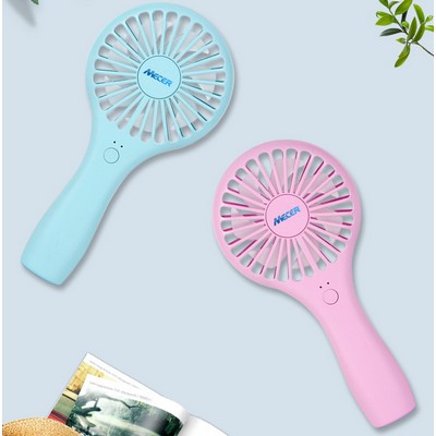 Custom Handheld LED Battery Mini Fan In Stock