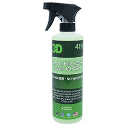 3D® 16 Oz. Waterless Car Wash