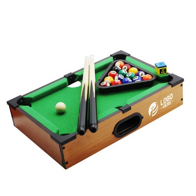 13.6" Miniature Pool Table Set