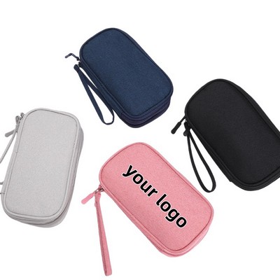 Double Layer Electronics Organizer Case