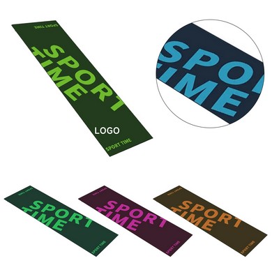 Versatile Alphabet Print Dry Cooling Towels