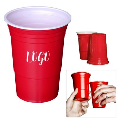16 Oz Reusable Plastic Party Cup