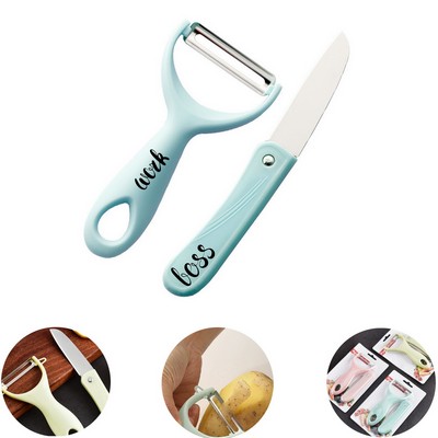 Fruit Knife and Peeler Set