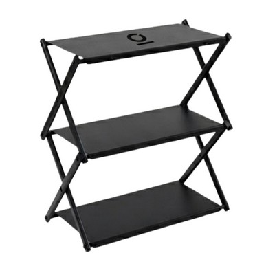3-Tier Carbon Steel Folding Camping Pantry & Organizer