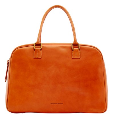 Dooney & Bourke Natural Beige Florentine Bowler Duffle Bag