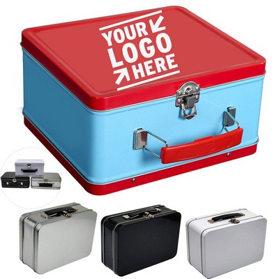 Lockable Rectangular Travel Storage Case
