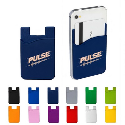 Promotional Silicone Smartphone Card Holder