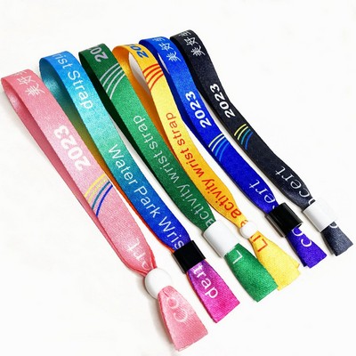 Disposable Polyester Event Wristband