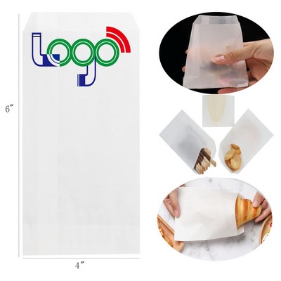 Flat Glassine Waxed Paper Bags