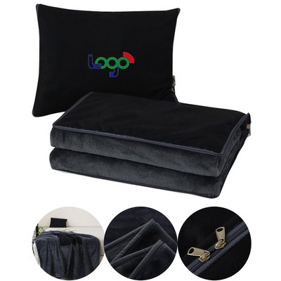 2-In-1 Dual-Purpose Car Pillow Blanket