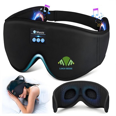 3D Sleep Mask Bluetooth Wireless Music Eye Mask