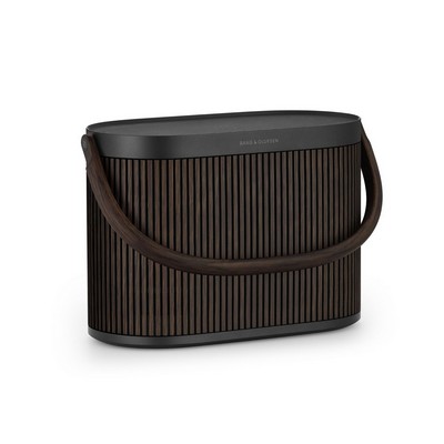 Bang & Olufsen Beosound A5 - Portable Bluetooth Speaker with Wi-Fi Connection, Carry-Strap, Dark Oak