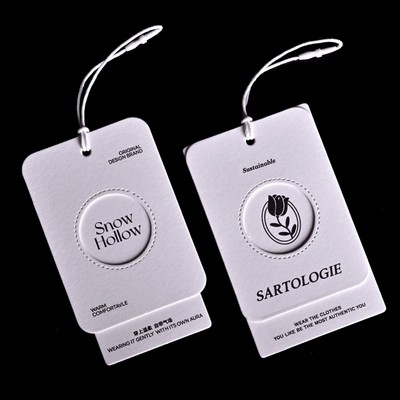 Custom Specialty Paper Garment Hang Tags
