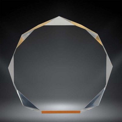 Spectra Octagon Acrylic Award, 7 1/2"H