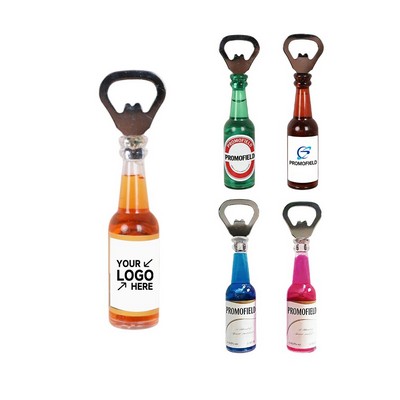 Fridge Magnet Beer Bottle Shape Opener