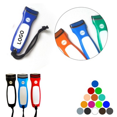 Flat LED Flashlight with Magnet