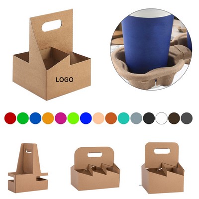 4 Cup Take Away Beverage Carrier